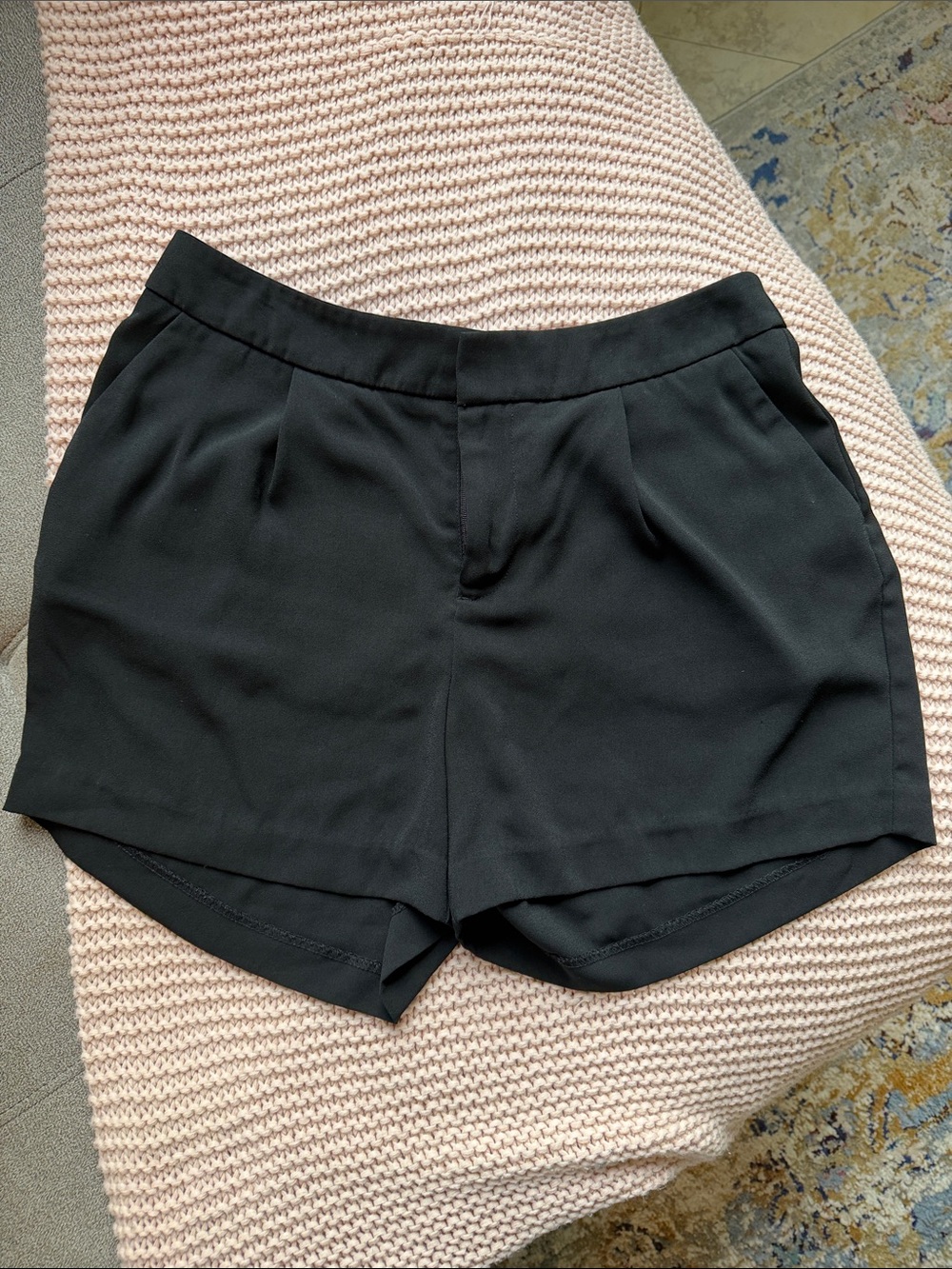 a new day Black High-Waist Tailored Shorts